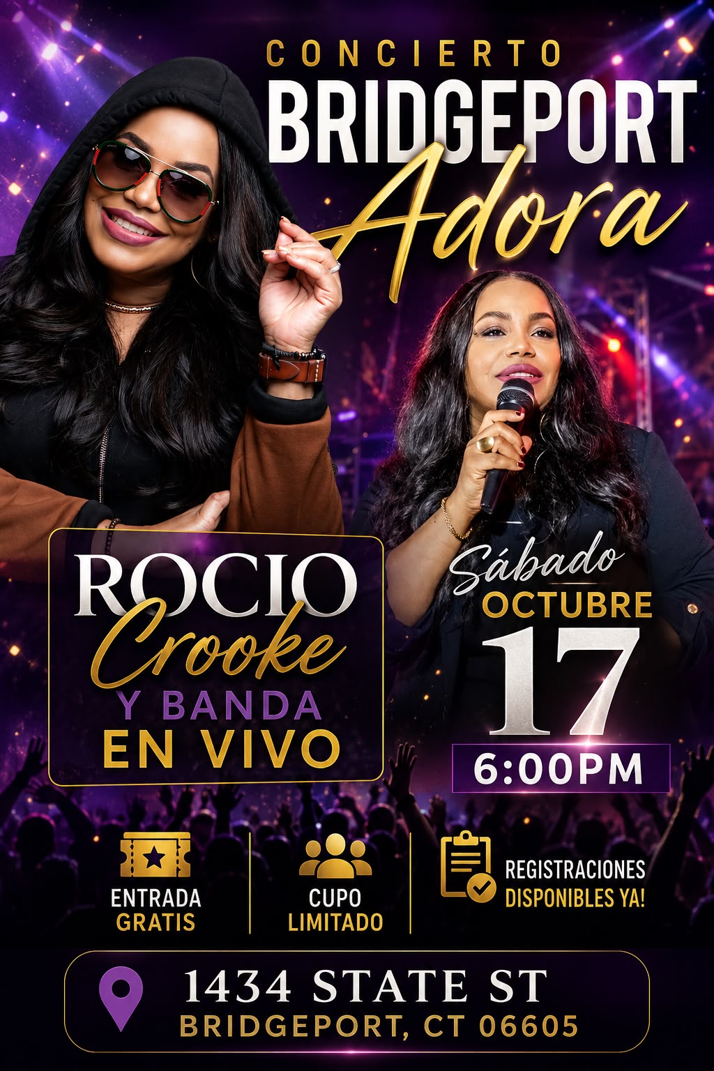 Concierto Bridgeport Adora